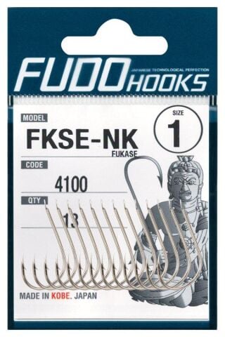 Fudo 4101 Fukase Black Nikel İğne No: 1/0