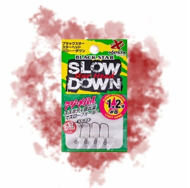 XESTA Star Head Slow Down Lrf Jighead #8