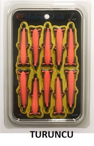 Makro Fish Kokulu Lrf Silikonları (10 Adet)