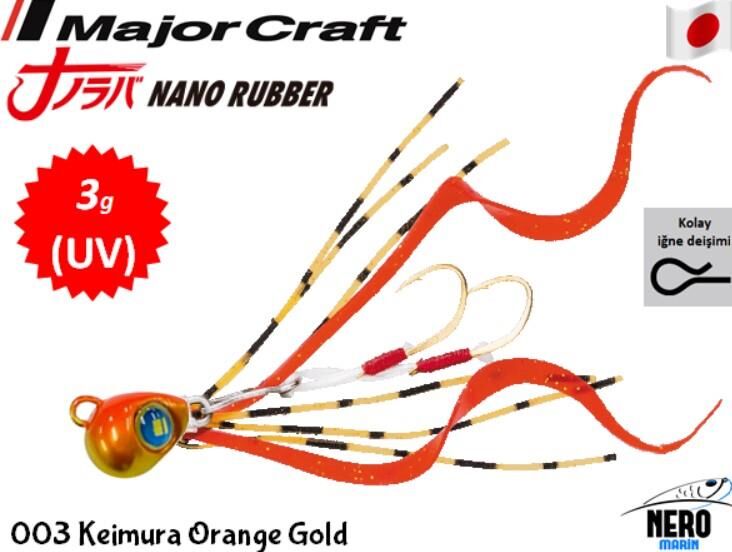 MC Nano Rubber 3gr. 003 Keimura Orange Gold