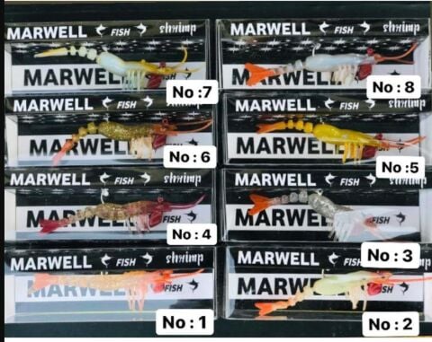 Marwell 9cm 7 gr Sahte Karides