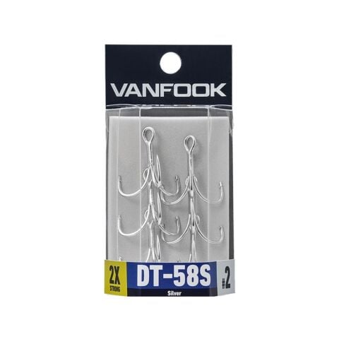 Vanfook DT-58S Treble MH Silver Üçlü İğne