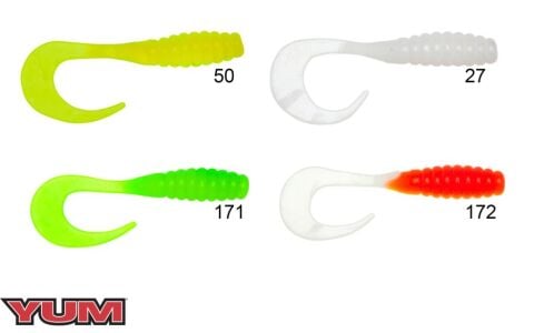 Yum 3'' 7cm Ribbontail Grub Kuyruk