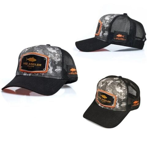 Fujin Pro Angler Black Camo Şapka