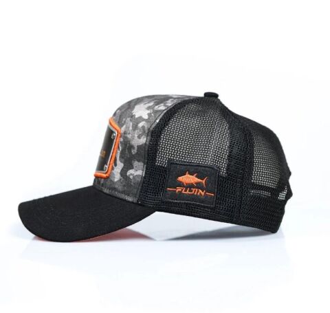 Fujin Pro Angler Black Camo Şapka