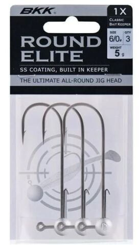 BKK Round Elite-Classic Bait Keeper Jighead