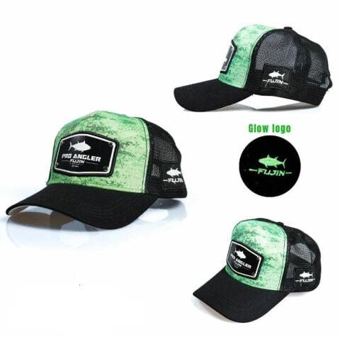 Fujin Pro Angler Green Wave Şapka