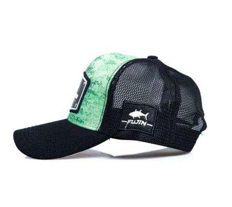 Fujin Pro Angler Green Wave Şapka
