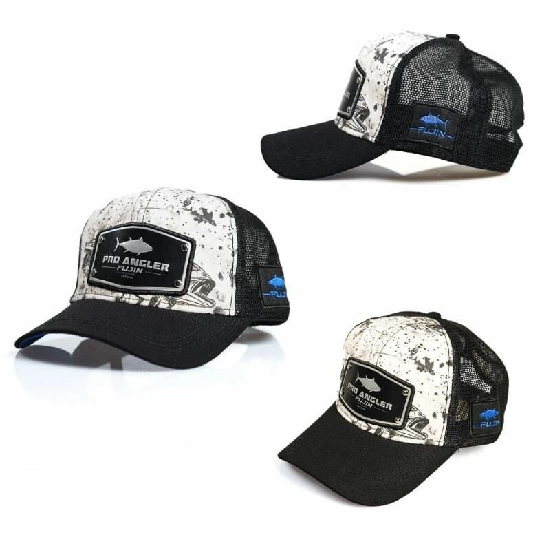 Fujin Pro Angler Black Fish Şapka