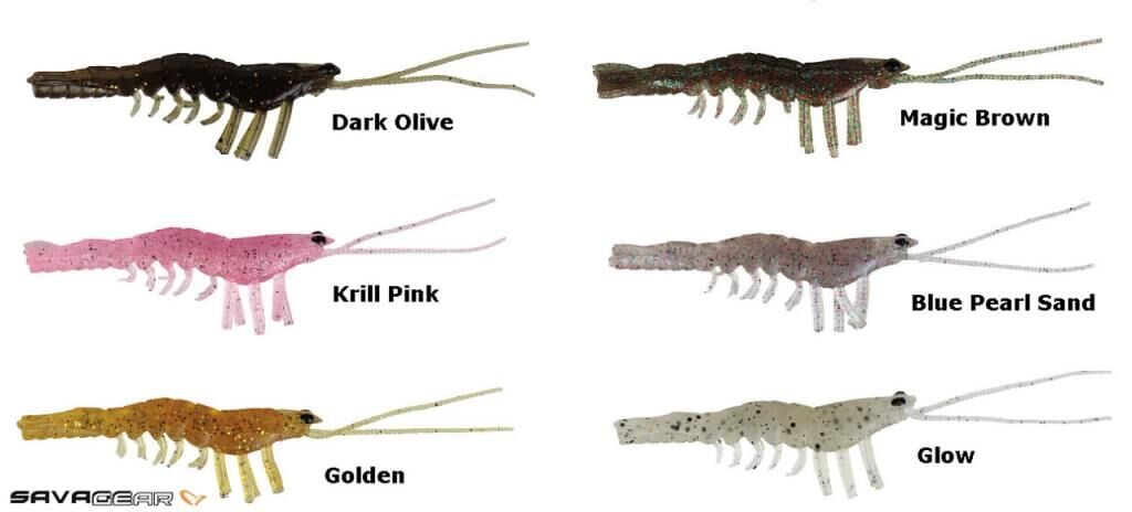 Savage gear LB Manic Shrimp 6.6 cm 6 Adet Suni Yem