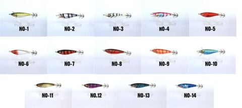 Captain 3015 Zokka Toto Squid 7 cm Kalamar Zokası