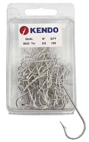 Kendo 8033 Tin 2/0 100 Adet Olta İğnesi