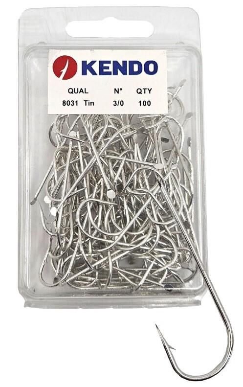 Kendo 8031 Tin 3/0 100 Adet Olta İğnesi ( 1250 D Kalıbı)