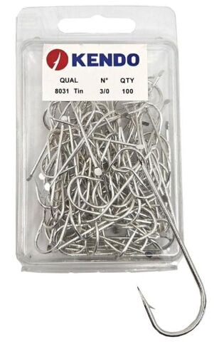Kendo 8031 Tin 3/0 100 Adet Olta İğnesi ( 1250 D Kalıbı)