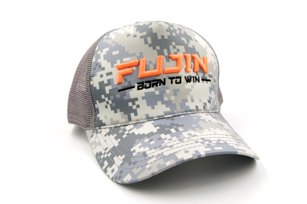 Fujin Grey Camo Şapka
