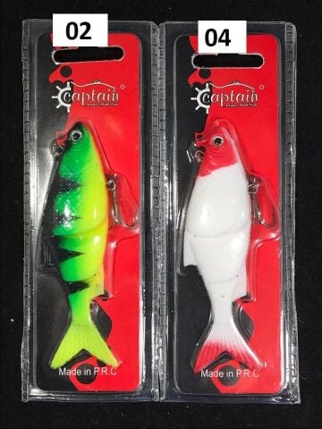 Captain 3539 Crafty Soft Silikon Balık 10 cm