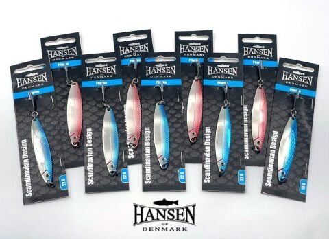 Hansen Pilgrim 8.9cm 32g Silver/Blue Kaşık (YENİ)