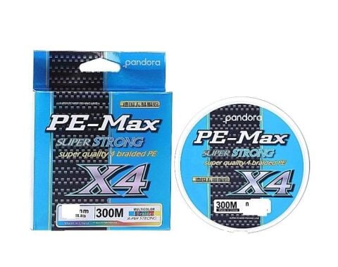 Pandora Pe-Max 4 Kat Multı Color 300mt İp misina