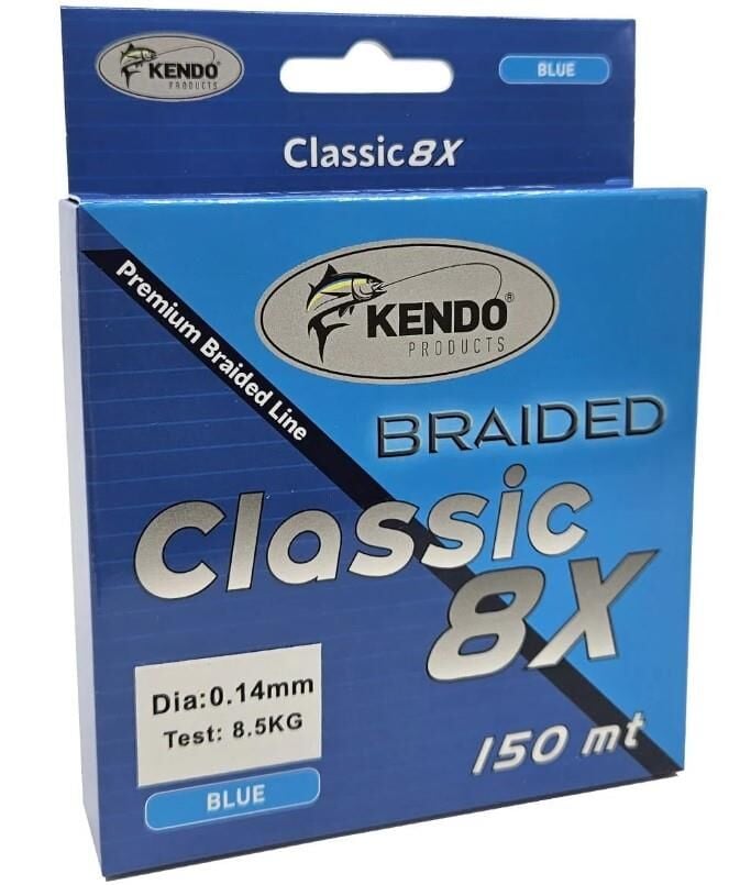 Kendo Classic 8X 150m Blue Örgü İp Misina