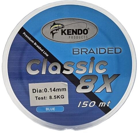 Kendo Classic 8X 150m Blue Örgü İp Misina