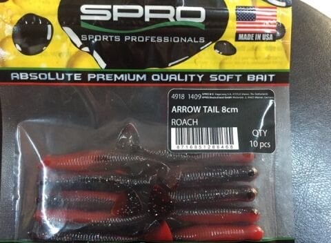 Spro Arrow Tail 8 cm Roach 1/10 Silikon Yem