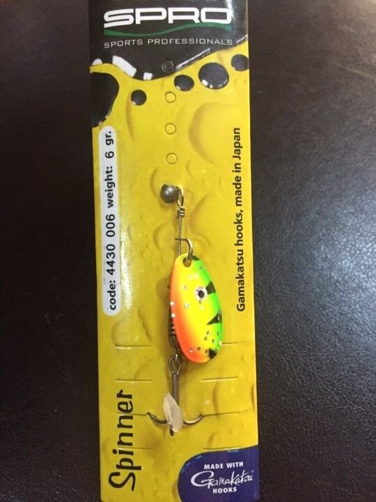 SPRO SPIN VERZW 8GR SPARKLIN'FTIGER DÖNER KAŞIK