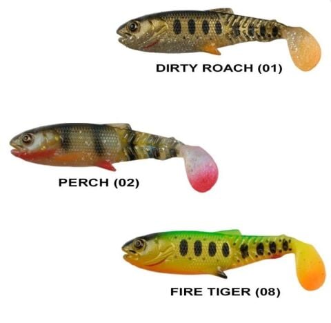 Remixon Crafter Shad 10.5cm Silikon Yem (5 Adet)