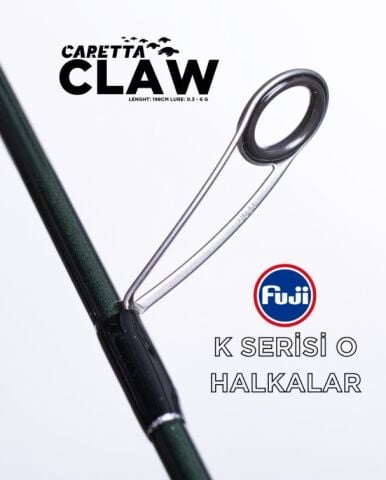 Caretta Claw  198 cm 0.3-6gr Lrf Kamışı