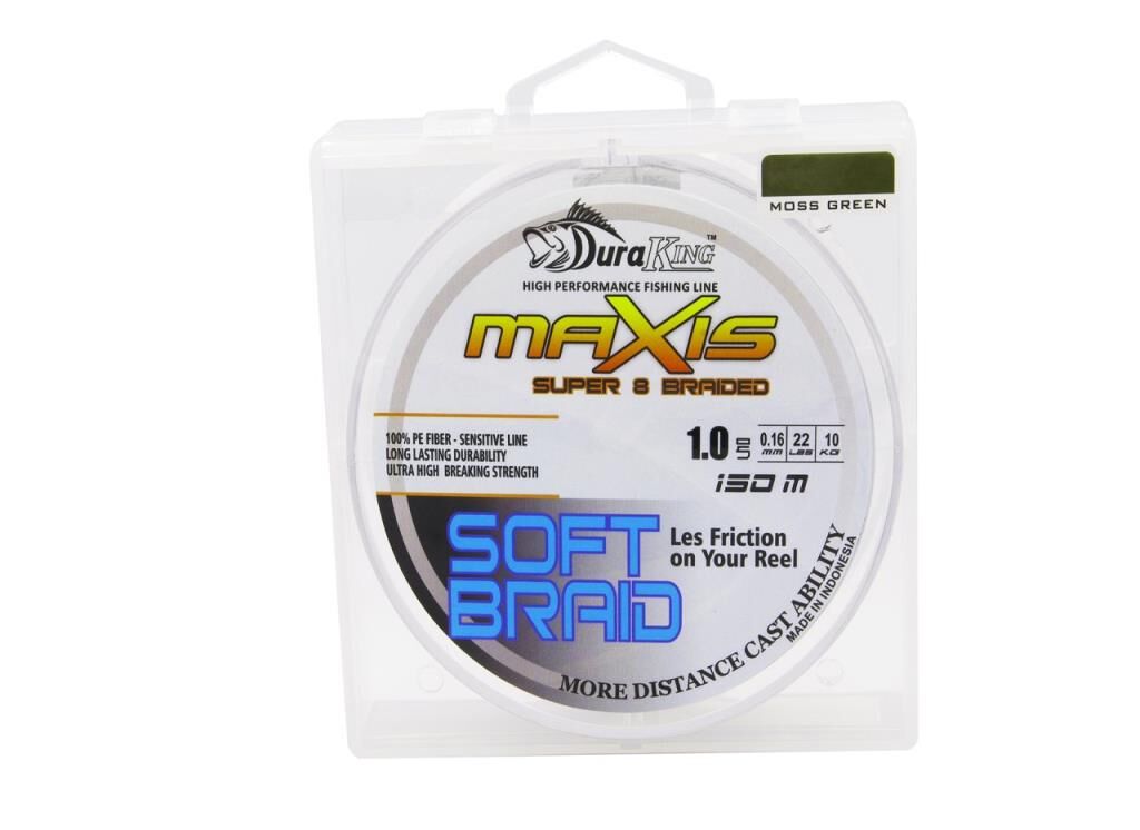 Duraking Maxis S.Soft 8x 150mt İp Misina (Moss Green)
