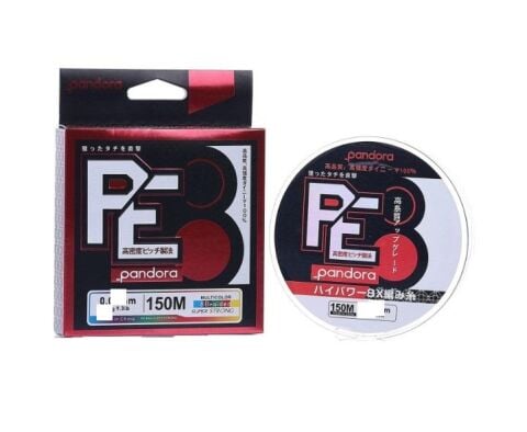 Pandora Pe-Max 8 Kat Multicolor 150mt İp misina