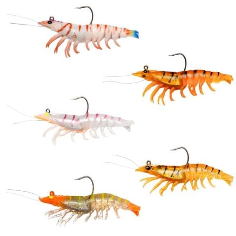 Ryuji Real Shrimp 7.6cm 12 gr Silikon Yem