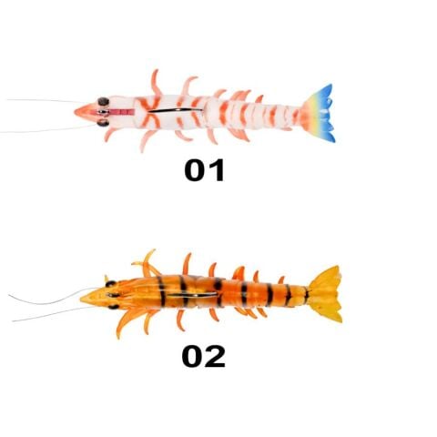 Ryuji Real Shrimp 7.6cm 12 gr Silikon Yem