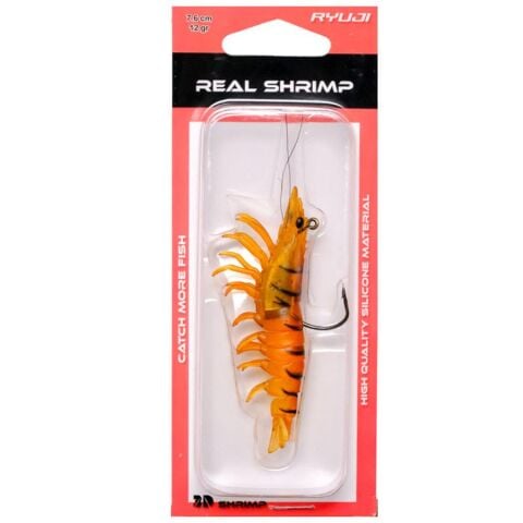 Ryuji Real Shrimp 7.6cm 12 gr Silikon Yem