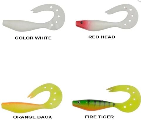 Remixon Sandra 9cm Silikon Yem (1 Adet)