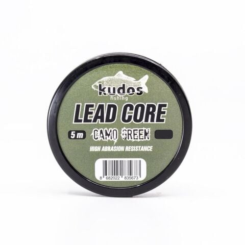 Kudos Lead Core Camo Green 5m