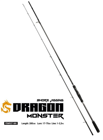 Fujin Dragon Monster 285cm 17-75gr Spin Kamışı