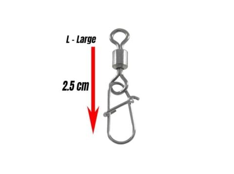 Fujin Power Roll Snap #L 17.8kg Çekerli Klips