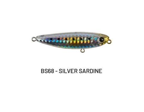 Hanfish Baskın 65mm  SİLVER SARDİNE Suüstü Maket Balık
