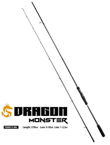 Fujin Dragon Monster 278cm 5-55gr Spin Kamışı