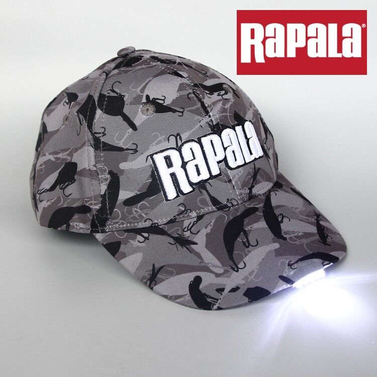 Rapala 5 Ledli Kamuflaj Şapka