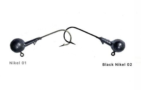 Uzun konc Mutlu Jighead 3/0 iğne