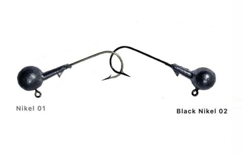 Uzun konc Mutlu Jighead 3/0 iğne