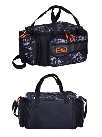 Fujin Black Camo Helper Bag - Balıkçı Çantası