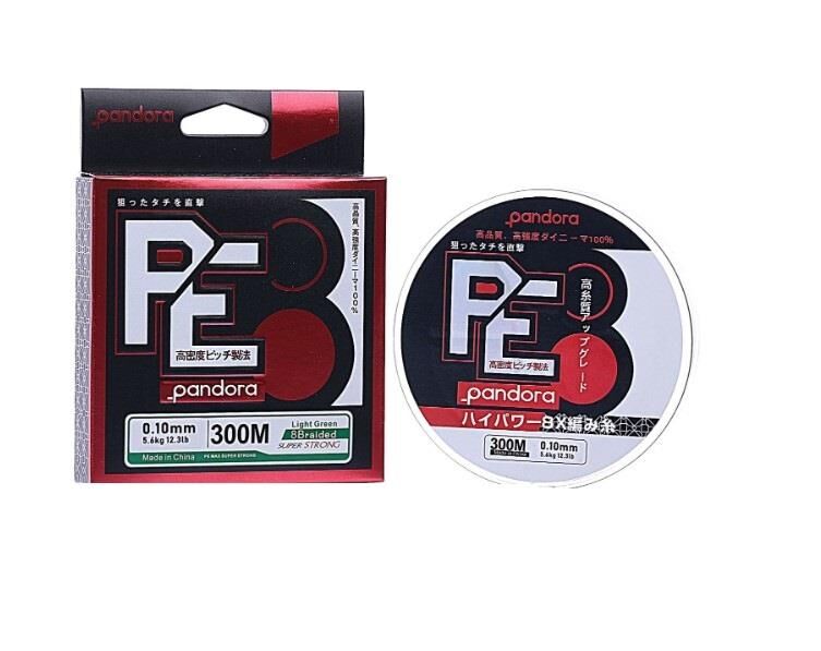 Pandora Pe-Max 8 Kat Light Green 300mt İp misina