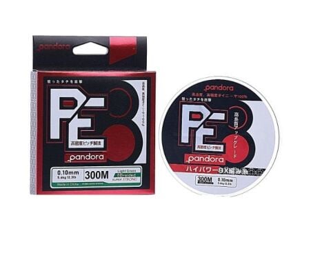 Pandora Pe-Max 8 Kat Light Green 300mt İp misina