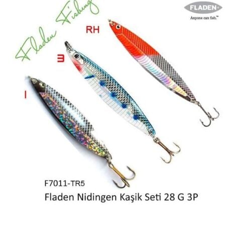 Fladen Nidingen Kaşık  28 gr 3 Adet ( 1-3-RH)