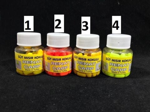 Renatcarp Ekstra Yumuşak Süt Mısır Kokulu Sazan Yemi