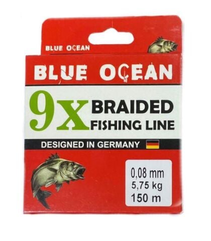 Blue Ocean 9 kat 150mt  Yeşil İp Misina