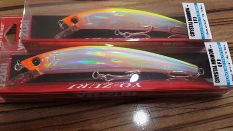 Yozuri Crystal Minnow F7 C57 110 Maket Balık