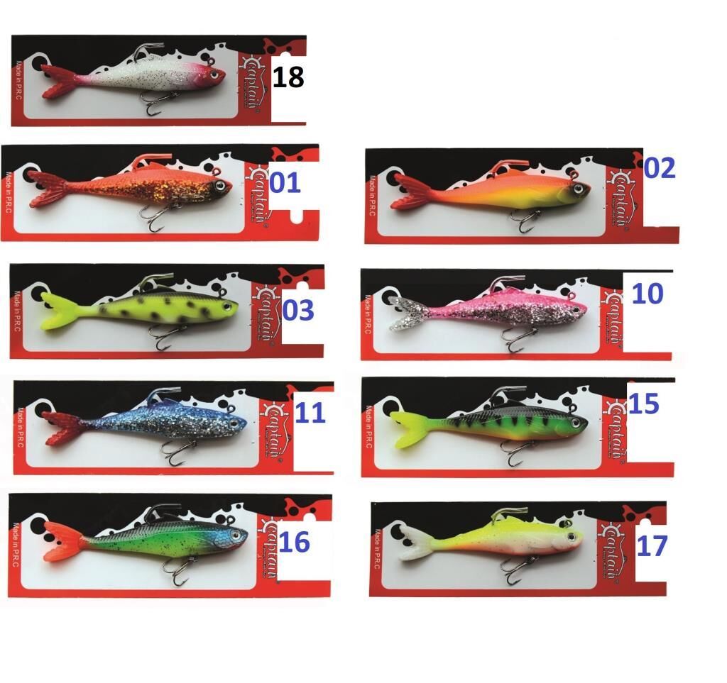 Zucker Soft Balık 3528 10.5cm Silikon Balık
